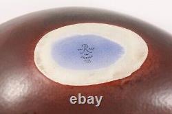 Rare Rohrstrand Sweden Fish Bowl Carl Harry Stalhane Midcentury MCM Pottery VNTG