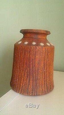 Rare Samuel Calder Vintage Midcentury California Studio Pottery