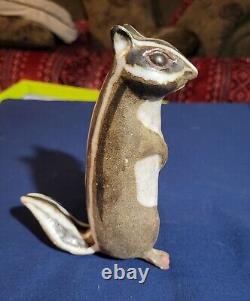 Rare Vintage Andersen Design Studio Art Pottery Chipmunk Figure READ