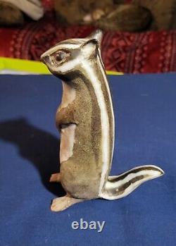 Rare Vintage Andersen Design Studio Art Pottery Chipmunk Figure READ