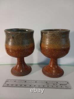 Rare Vintage Art Pottery Stoneware Studio Pottery