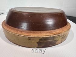 Rare Vintage Collectible Meyer Pottery Bowl From Texas Late 1800s Early 1900s