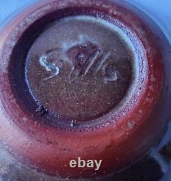 Rare Vintage Esther Sills Studio Art Pottery Bowl Ohio Ceramic Artist Signed