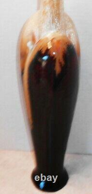 Rare Vintage Hart Shaped Art Studio Pottery Vase 16 ½ Inches Tall Signed