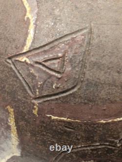 Rare Vintage Large HugeSigned Studio Pottery Vessel Signed ED Or CB