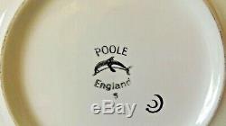Rare Vintage Large Studio Art Poole Charger/Plate/Dish by Artist Carol Cutler