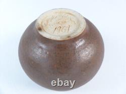 Rare Vintage Leonard S Rubenstein Mid Century Modern Studio Art Pottery Vase 59