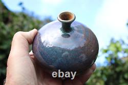 Rare Vintage MCM Studio Pottery Bud Vase by Ellice T. Johnston signed Ellice