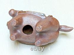 Rare Vintage MCM Studio Pottery Fjord Dala Horse Scandi Sculpture Objet d'Art