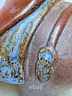 Rare Vintage MCM Studio Pottery Fjord Dala Horse Scandi Sculpture Objet d'Art