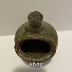 Rare Vintage Marj Peeler Signed Studio Pottery salt pig