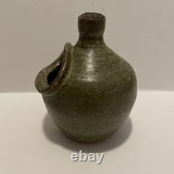 Rare Vintage Marj Peeler Signed Studio Pottery salt pig