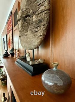 Rare Vintage Mid Century MCM Studio Pottery Bud Vase Ellice T. Johnston Signed