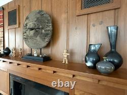 Rare Vintage Mid Century MCM Studio Pottery Bud Vase Ellice T. Johnston Signed