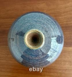 Rare Vintage Mid Century MCM Studio Pottery Bud Vase Ellice T. Johnston Signed