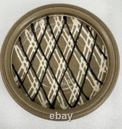 Rare Vintage Roy Hamilton Studio Pottery Dish Hand Painted One-Of-A-Kind Signed