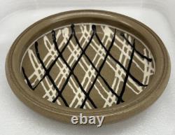 Rare Vintage Roy Hamilton Studio Pottery Dish Hand Painted One-Of-A-Kind Signed