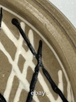 Rare Vintage Roy Hamilton Studio Pottery Dish Hand Painted One-Of-A-Kind Signed