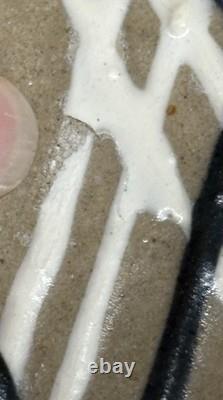 Rare Vintage Roy Hamilton Studio Pottery Dish Hand Painted One-Of-A-Kind Signed