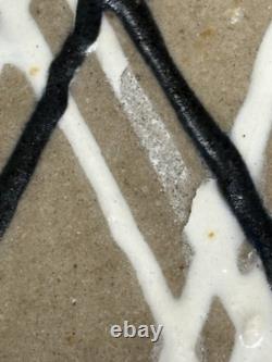 Rare Vintage Roy Hamilton Studio Pottery Dish Hand Painted One-Of-A-Kind Signed