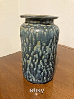 Rare Vintage Susan Beecher Drip Glaze Studio Pottery Vase 7