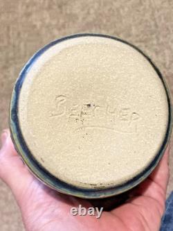 Rare Vintage Susan Beecher Drip Glaze Studio Pottery Vase 7