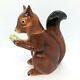 Rare Vintage Tony Wood Red Squirrel Studio Pottery Teapot 7 Made in England