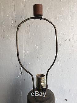 Rare XL Jane And Gordon Martz Studio Pottery Lamp Mid Century Modern Vintage