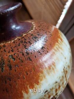Raymond Ray Gallucci Studio Art Pottery Weed Pot Vase Vintage Excellent