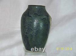 Richard Freiwald Master Ceramist Studio Art Pottery Gothic Owl Vase