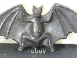 Richard Freiwald Studio Art Pottery Bat & GOTHIC BloodMoon Bat Stoneware Vase