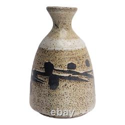 Richard Peeler MCM Vintage Signed Studio Pottery Mid Century Stoneware Vase