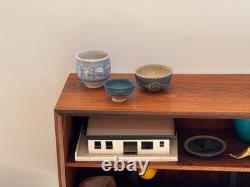 Rising Fawn Charles Counts Georgia Studio Art Pottery Weed Pot Vessel Vtg Mcm