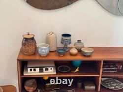 Rising Fawn Charles Counts Georgia Studio Art Pottery Weed Pot Vessel Vtg Mcm