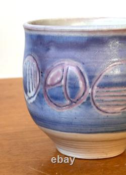 Rising Fawn Charles Counts Georgia Studio Art Pottery Weed Pot Vessel Vtg Mcm