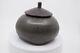 Robert Briscoe Studio Pottery Painted Black Jar Urn Signed