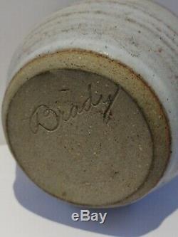 Robert David BRADY Signed Vintage Original Stoneware Studio Pottery 1977