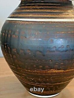 Robert Fritz Vtg Mid Century Modern California Studio Pottery Bowl Vase Vessel