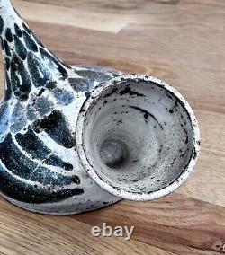 Robert Weimerskirch Houston Texas Studio Art Pottery Vase Bird Vessel Vtg Mcm