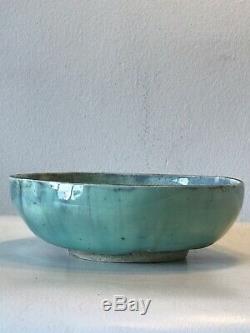 Ron Arbaugh Pottery Studio Bowl -signed 1958- Vintage MID Century Modern Ceramic