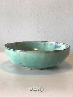 Ron Arbaugh Pottery Studio Bowl -signed 1958- Vintage MID Century Modern Ceramic