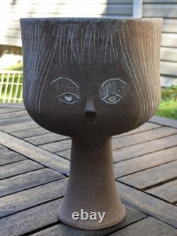 Rosemary Taylor Studio Pottery Girl Head Vase Vintage mid century Modern Mint