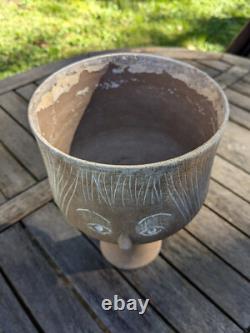 Rosemary Taylor Studio Pottery Girl Head Vase Vintage mid century Modern Mint