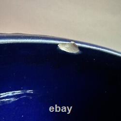 Rosenthal Studio Line Bjorn Wiinblad Cobalt Blue Pottery Bowl Vase Vtg Germany