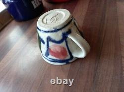 SANDY BROWN mug Vintage EARLY RARE PIECE Studio Pottery