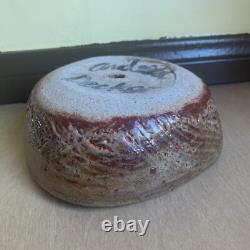SIGNED DECKER Vintage Handmade Studio Art Pottery Bowl