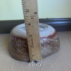 SIGNED DECKER Vintage Handmade Studio Art Pottery Bowl