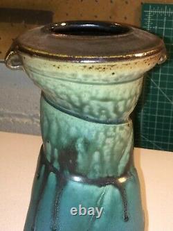 STEVEN HILL Large Vintage Vase Pot Studio Potter