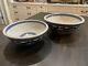 Set of 2 Robert Farmer Studio Pottery Large Serving Bowls Signed 10 And 11 134