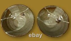 Set of 4 Craig Easter Stoneware 5 3/4 Cereal/Soup Bowls Vintage Studio Pottery